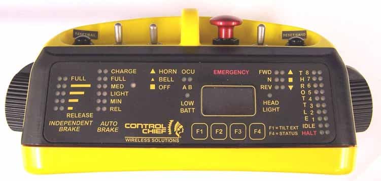LOCOMOTIVE REMOTE CONTROL SYSTEM - FCC ID CBF-LTOCU-M - Control Chief Corporation