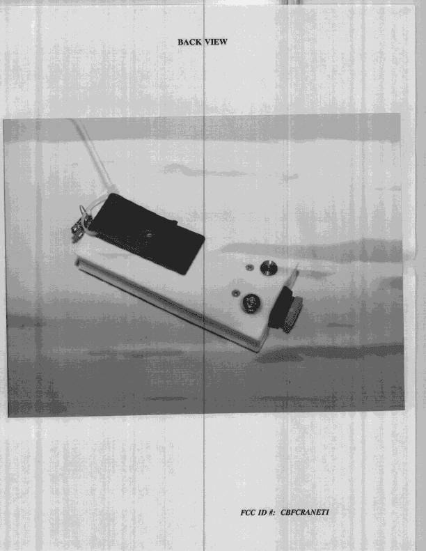 DSC - Part 15 Security/Remote Control Transmitter - FCC ID CBFCRANET1 - Control Chief Corporation (2)