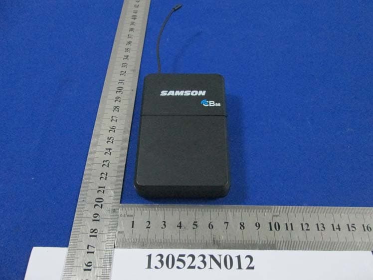 Belt Pack Transmitter - FCC ID CCRCB88 - Sam Ash Music Corporation (4)