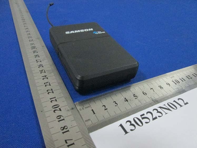 Belt Pack Transmitter - FCC ID CCRCB88 - Sam Ash Music Corporation (3)