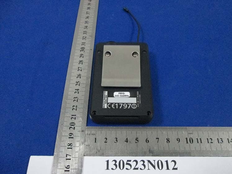 Belt Pack Transmitter - FCC ID CCRCB88 - Sam Ash Music Corporation (2)