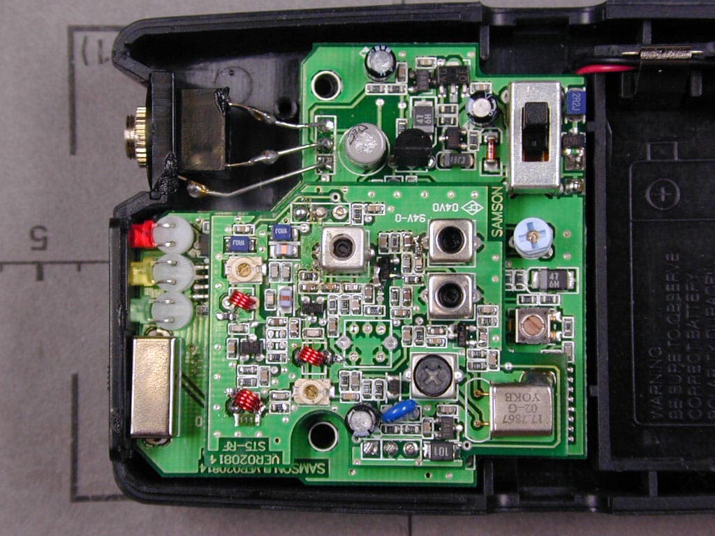 Wireless Microphone - FCC ID CCRST5 - Sam Ash Music Corporation (3)