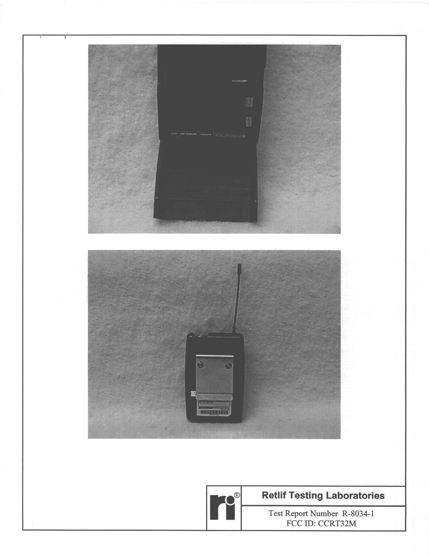 TBT - Licensed Broadcast Transmitter Worn on Body - FCC ID CCRT32M - Sam Ash Music Corporation (2)