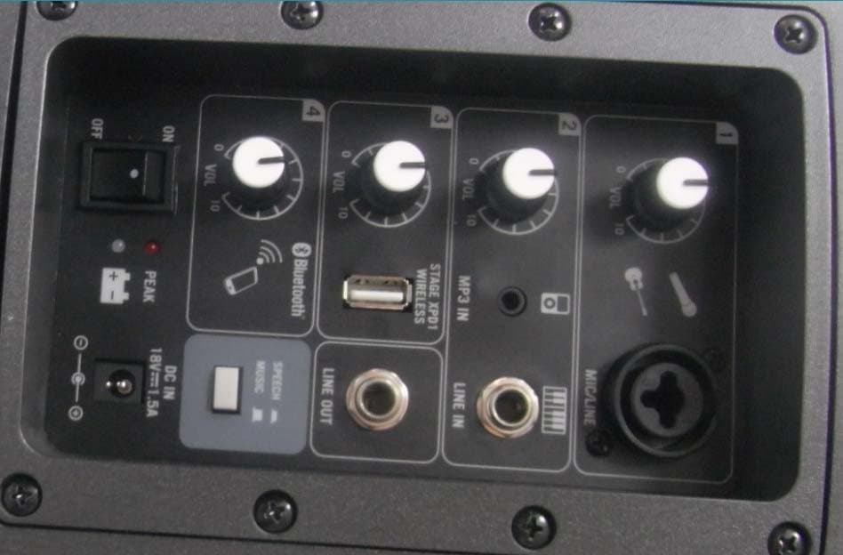 Portable PA System - FCC ID CCRXP106 - Sam Ash Music Corporation