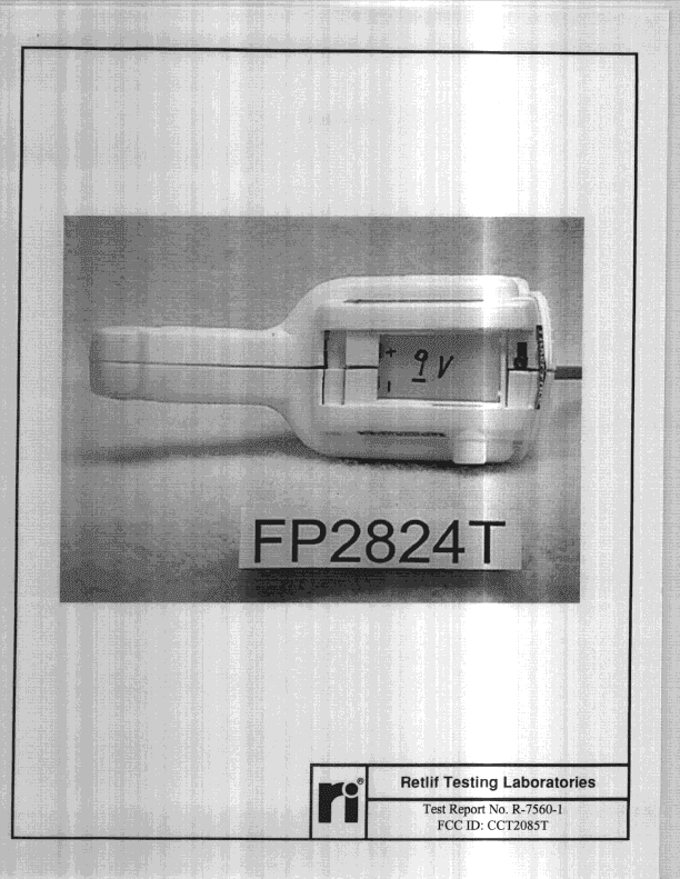 DXX - Part 15 Low Power Communication Device Transmitter - FCC ID CCT2824T - Fisher-Price Inc. (4)