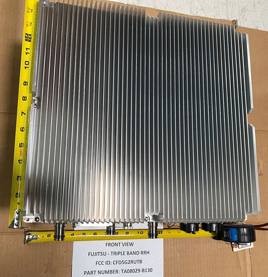 PCS Licensed Transmitter - 5G Tri Band RRH - FCC ID CFD5G2RUTB - Fujitsu Network Communications, Inc. (2)