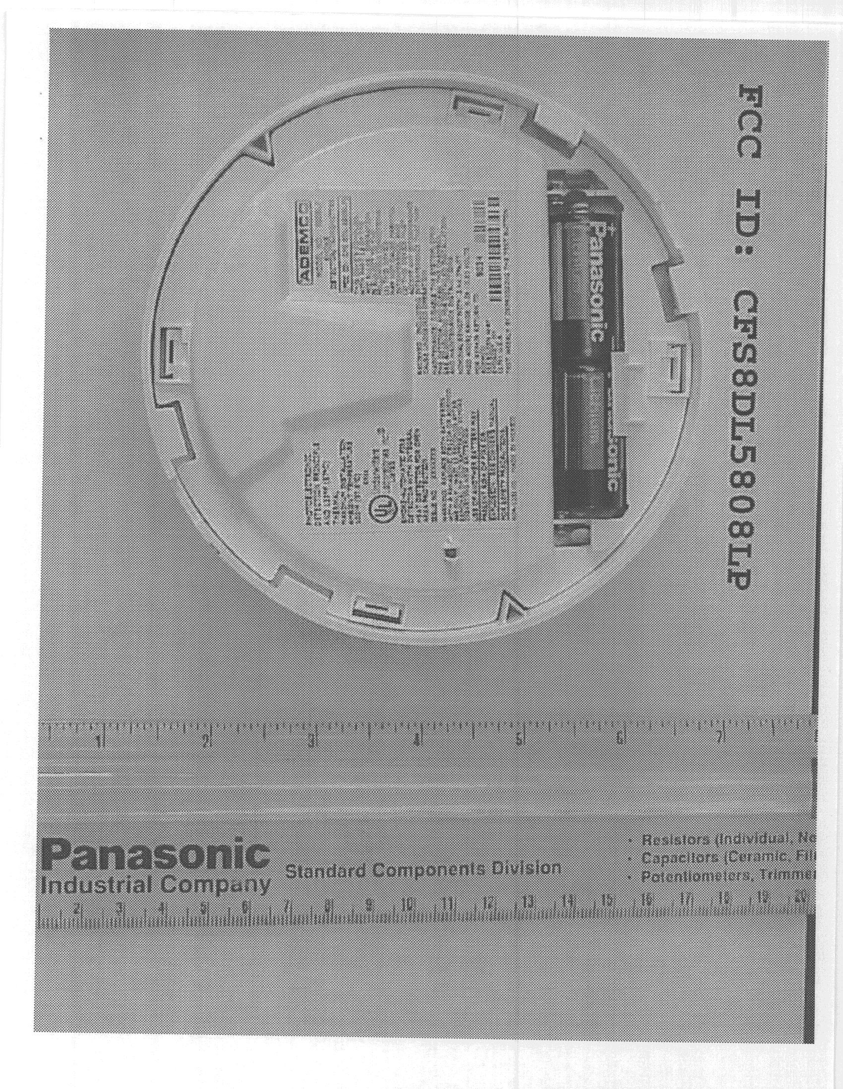 DSC - Part 15 Security/Remote Control Transmitter - FCC ID CFS8DL5808LP - Ademco Inc. (1)