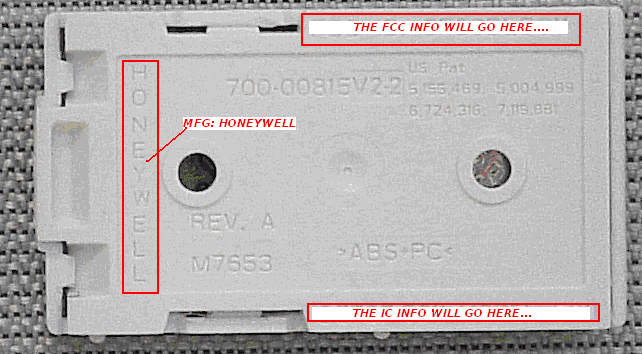 One Zone Door / Window Transmitter - FCC ID CFS8DL58111 - Ademco Inc.