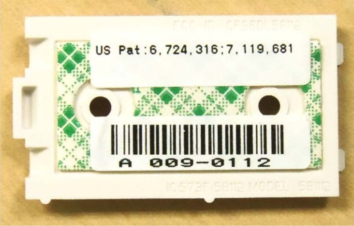 Door / Window Transmitter - FCC ID CFS8DL58112 - Ademco Inc.