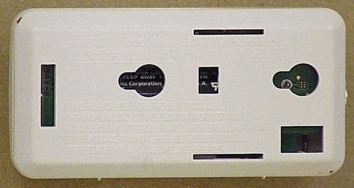 Two Zone Door/Window Transmitter - FCC ID CFS8DL5815XT - Ademco Inc.
