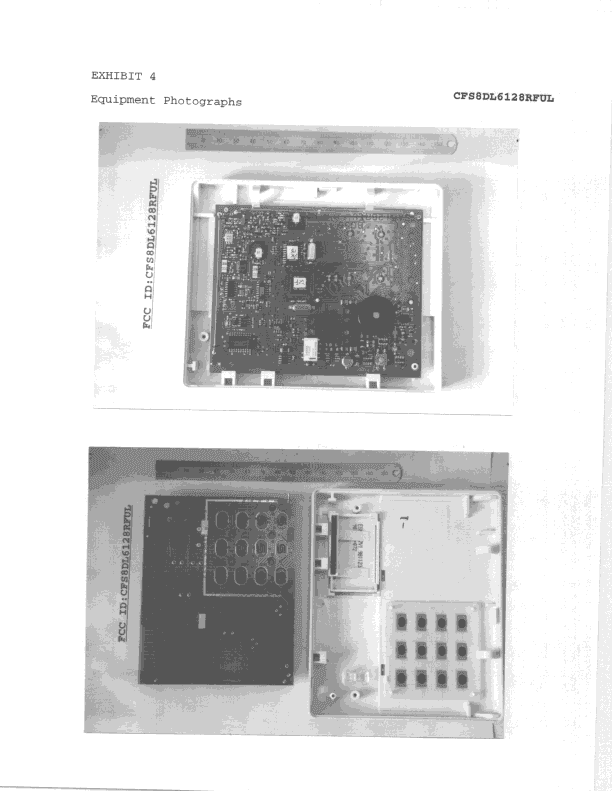 DSC - Part 15 Security/Remote Control Transmitter - FCC ID CFS8DL6128RFUL - Ademco Inc.