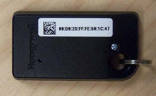 Bidirectional Wireless Keyfob - FCC ID CFS8DLRF6FOB1 - Ademco Inc.
