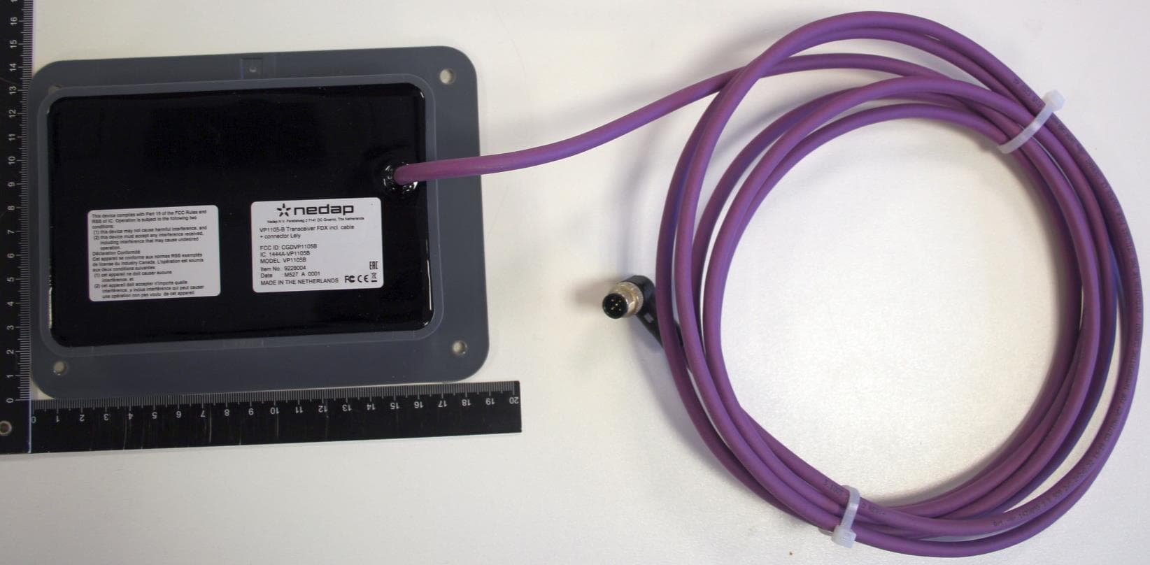 VP1105-B - FCC ID CGDVP1105B - Nedap N. V. (4)