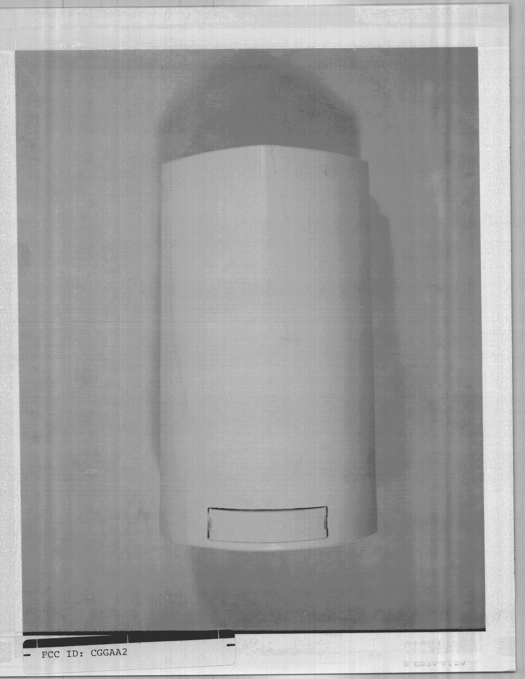 Field Disturbance Sensor for Security Systems - FCC ID CGGAA2 - UTC Fire & Security B.V.