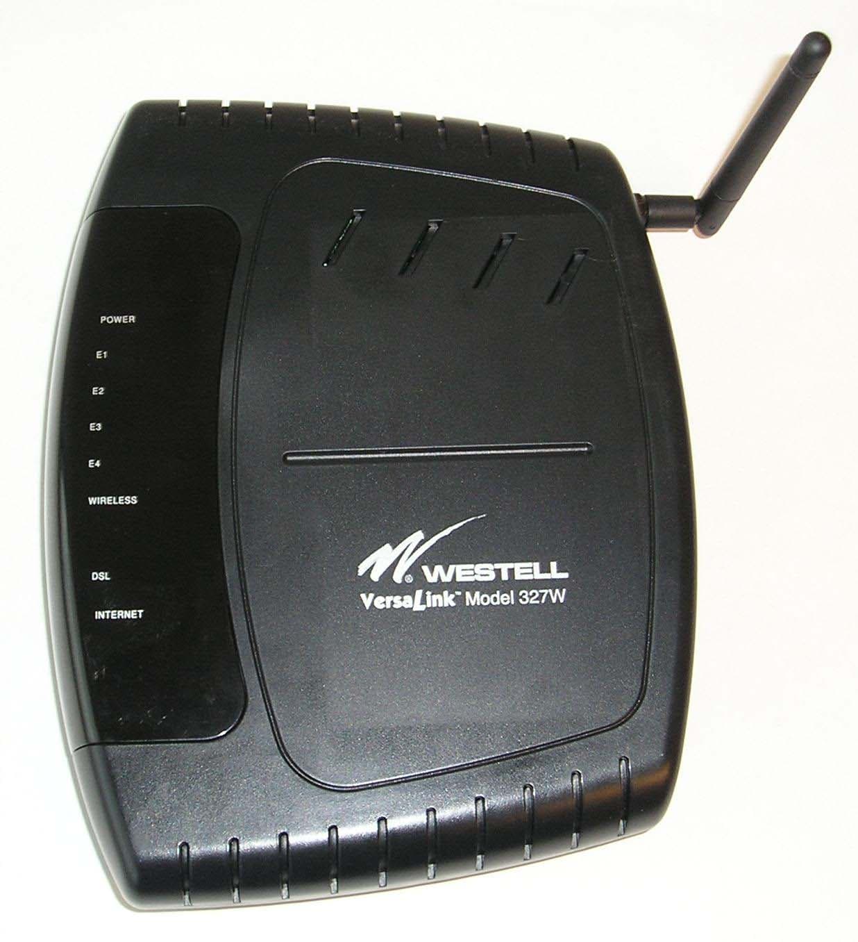 4 Port Wireless Gateway Router - FCC ID CH8D90327WXXX-06 - Westell Inc