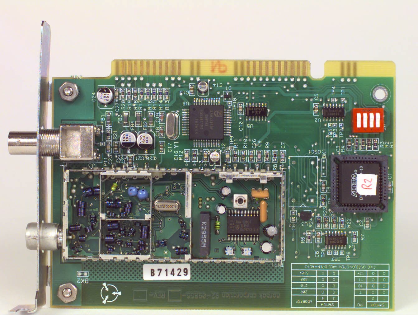JBP - Part 15 Class B Computing Device Peripheral - FCC ID CIHTTX81X - Norpak Corporation