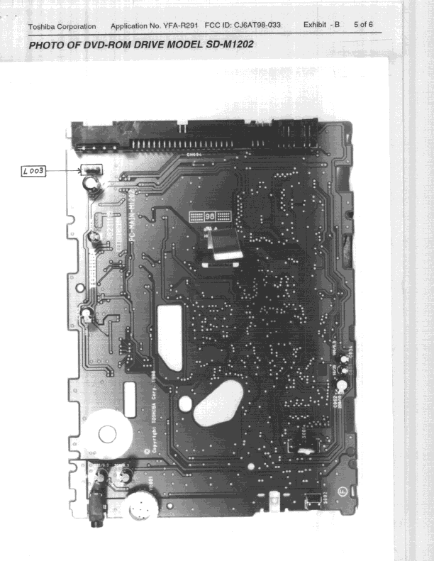 JBP - Part 15 Class B Computing Device Peripheral - FCC ID CJ6AT98-033 - Dynabook Inc. (2)