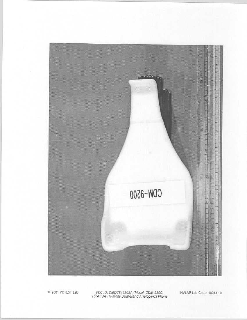 Tri-Mode Dual Band Analog/PCS Phone - FCC ID CJ6DCE45202A - Dynabook Inc. (2)