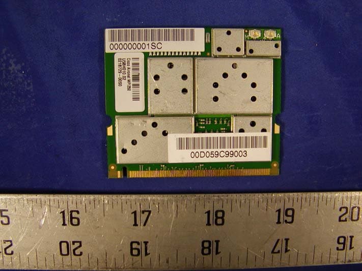 802.11b WLAN Mini-PCI Module - FCC ID CJ6UPA3231WL - Dynabook Inc. (2)
