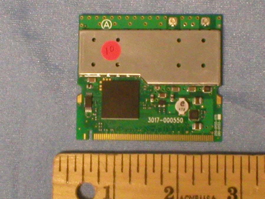 802.11 a/b Combo Wireless LAN Module - FCC ID CJ6UPA3233WL - Dynabook Inc. (2)