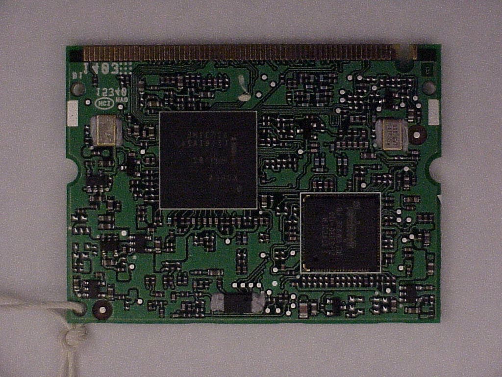 802.11 a/b Mini-PCI WLAN Module - FCC ID CJ6UPA3234WL - Dynabook Inc.