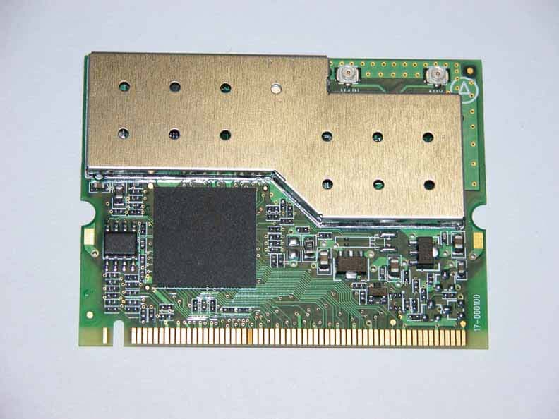 802.11 b/g Mini PCI Card - FCC ID CJ6UPA3373WL - Dynabook Inc.