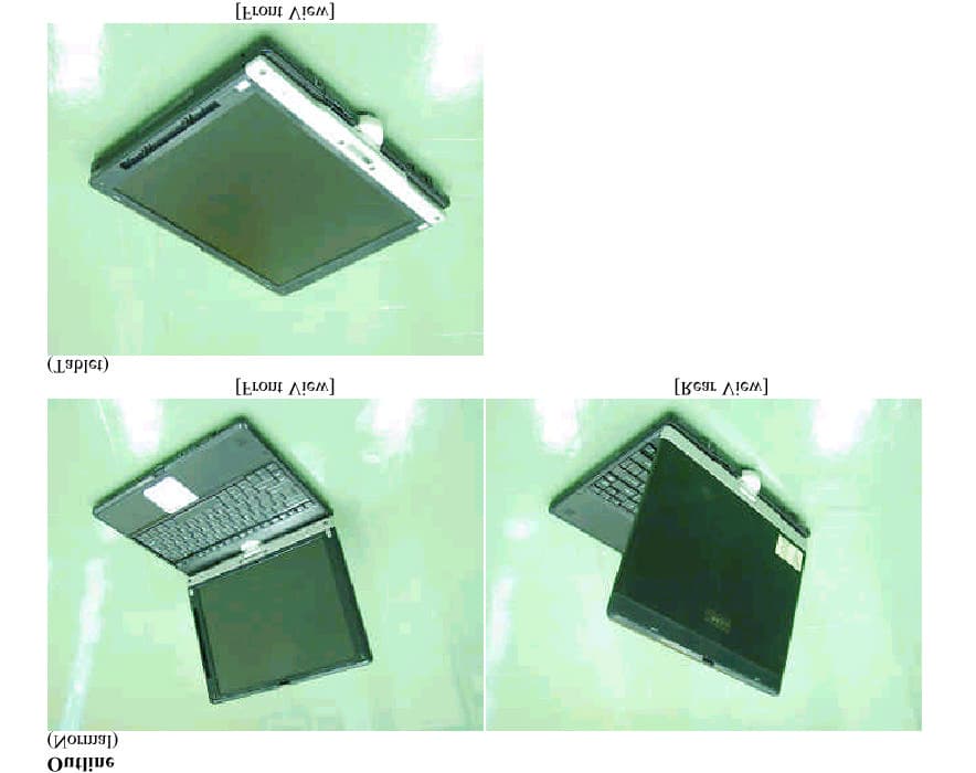 Notebook PC with Bluetooth.  Port�g� 3500 - FCC ID CJ6UPP350BT - Dynabook Inc.