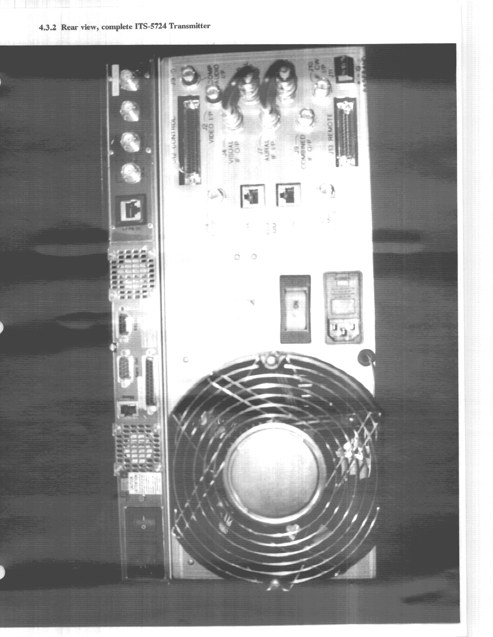 TBC - Licensed Broadcast Station Transmitter - FCC ID CJJ79XITS-7032 - Axcera