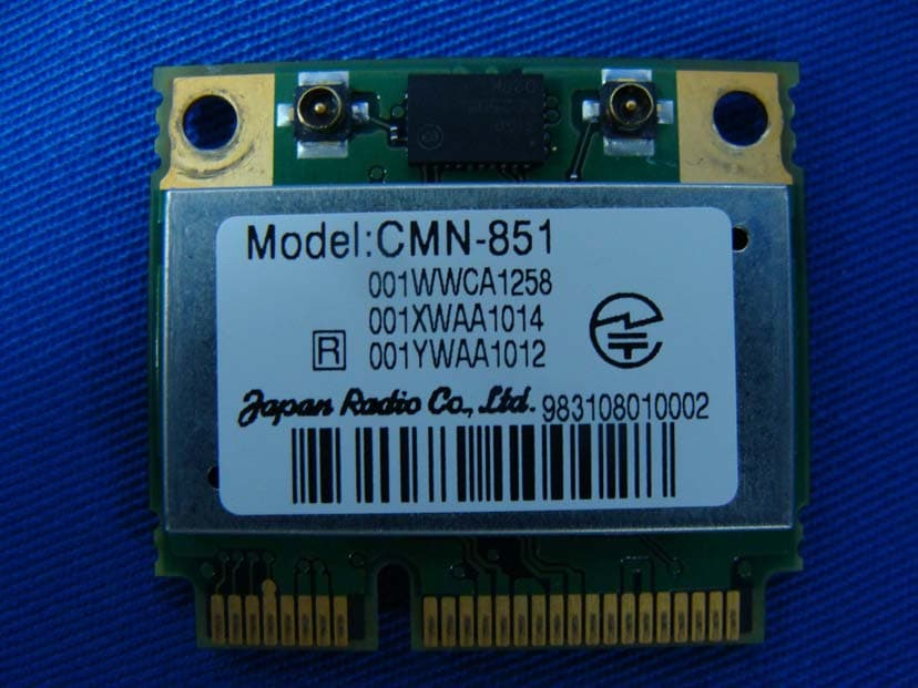 WLAN MODULE - FCC ID CKECMN851 - Japan Radio Co., Ltd.