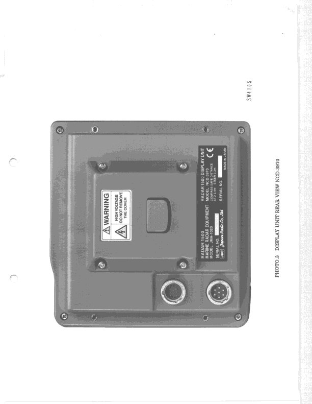 MRD - Marine Radar - FCC ID CKEJMA1020 - Japan Radio Co., Ltd. (2)