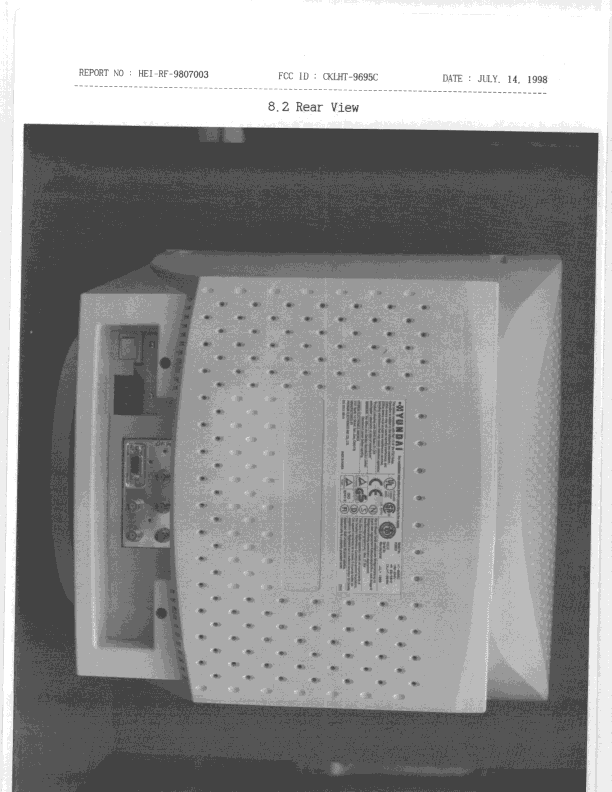 JBP - Part 15 Class B Computing Device Peripheral - FCC ID CKLHT-9695C - Hyundai Electronics Industries Co Ltd (3)