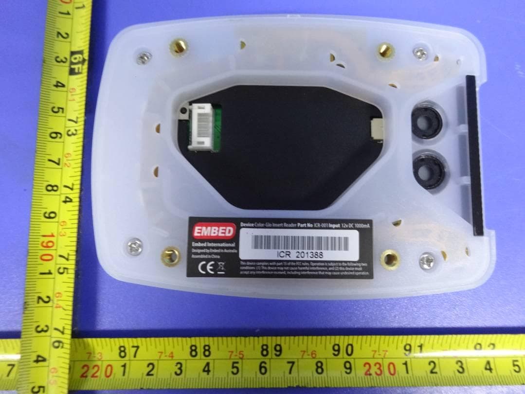Insert Card Reader Color Glo - FCC ID CKOICR001 - Embed International Pty Ltd