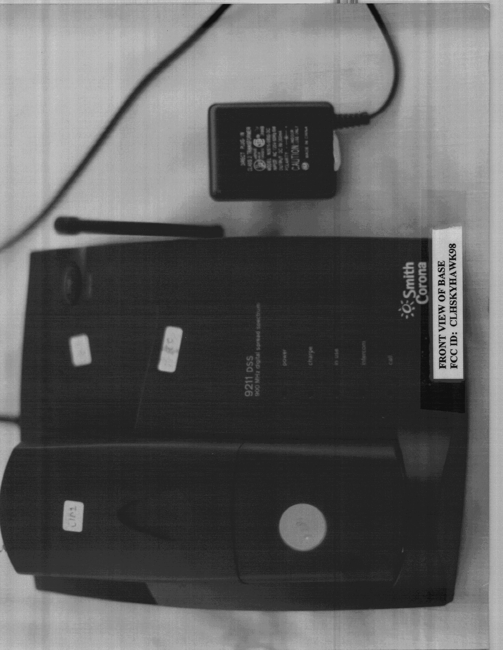 Cordless Telephone - FCC ID CLHSKYHAWK98 - S Megga Telecommunications Ltd