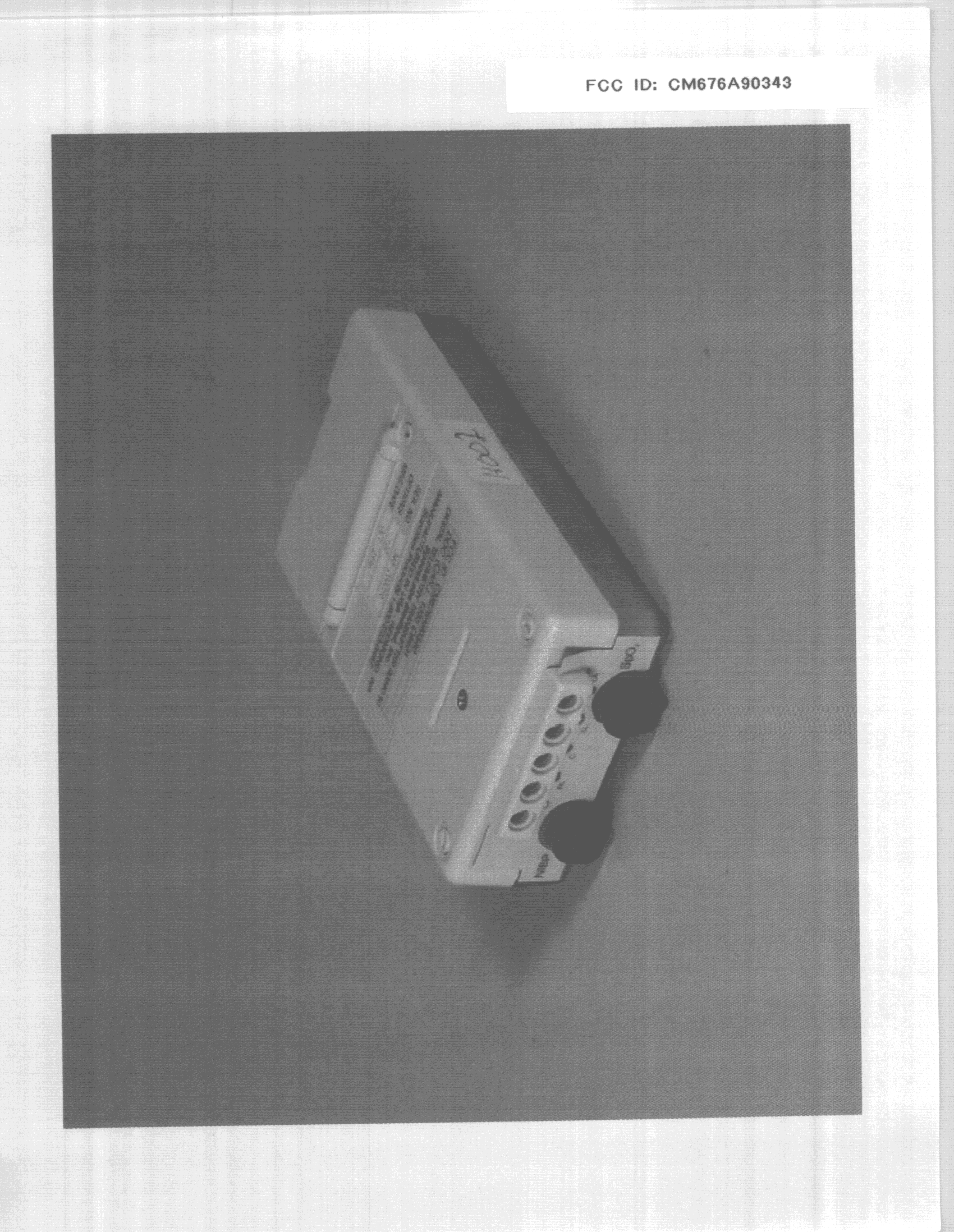 Medical Telemetry Device - FCC ID CM676A90343 - Spacelabs Healthcare, Inc. (2)