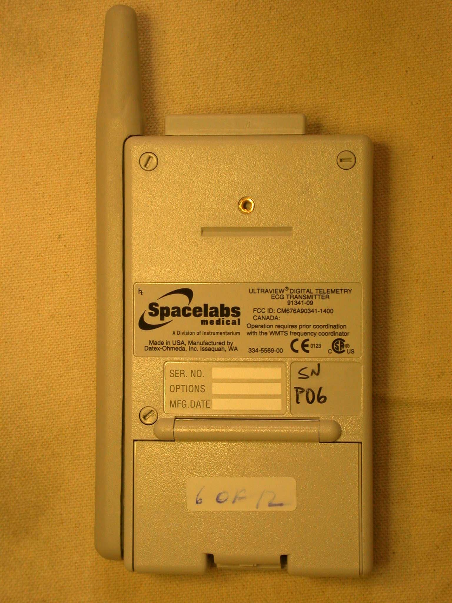 91341-09 - FCC ID CM676A91341-1400 - Spacelabs Healthcare, Inc.