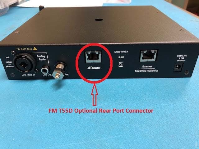 FM T55,  FM T55D - FCC ID CNMFMT55 - Williams Sound, LLC