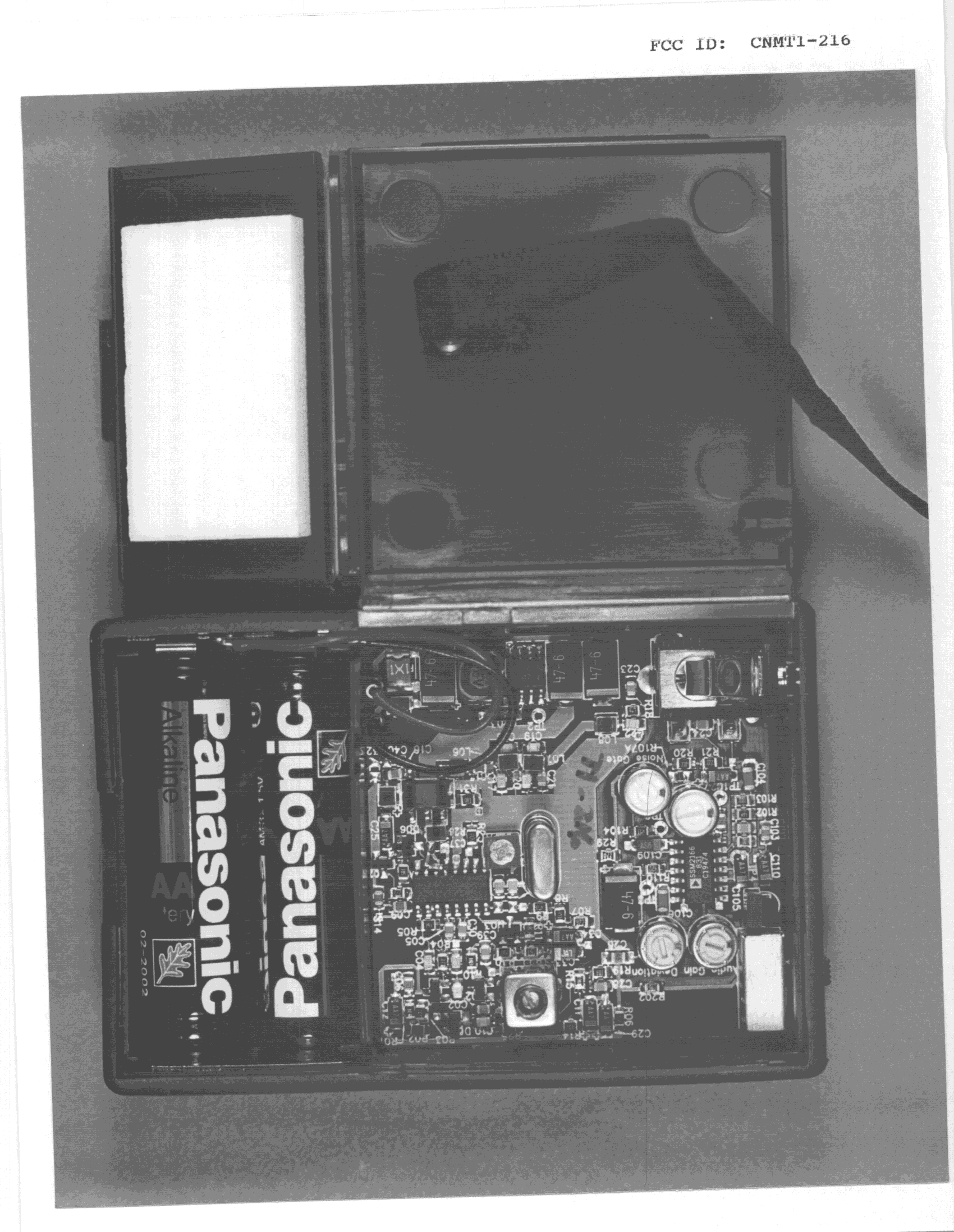 TNB - Licensed Non-Broadcast Station Transmitter - FCC ID CNMT1-216 - Williams Sound, LLC (3)