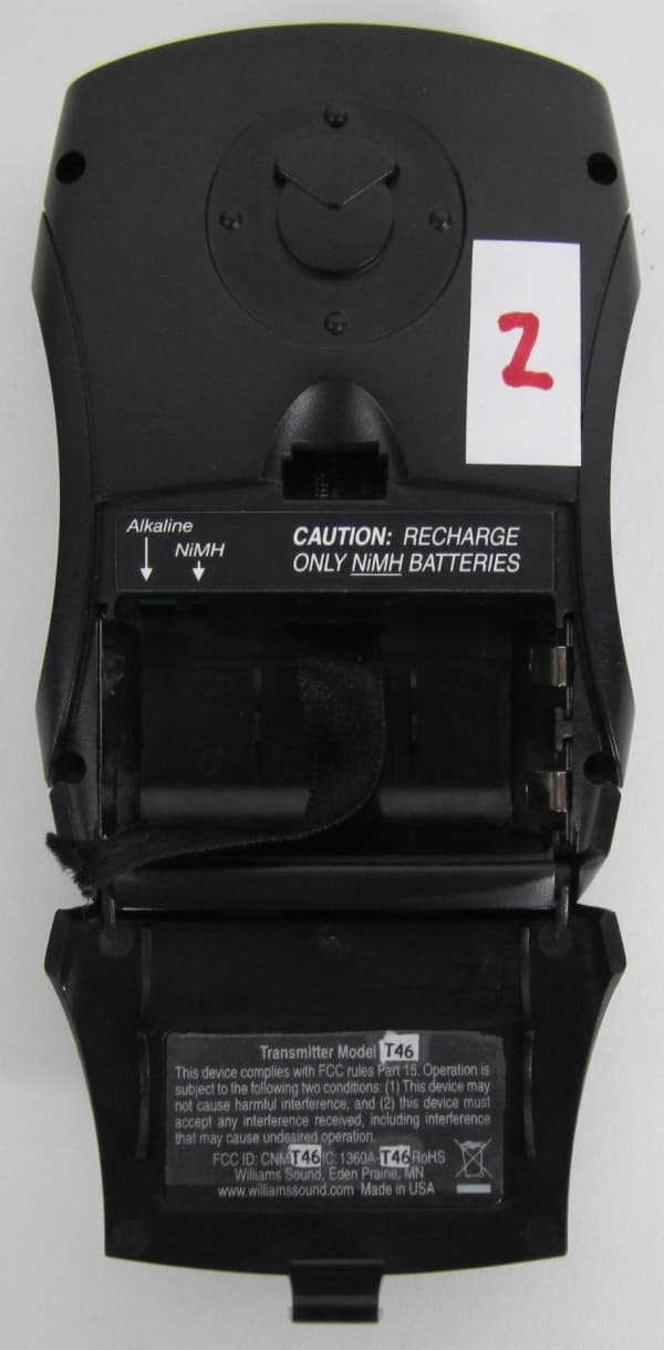 Portable Hearing Assistance Transmitter - FCC ID CNMT46 - Williams Sound, LLC (2)