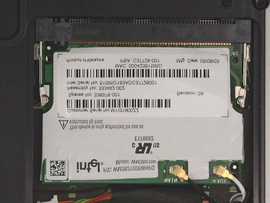 Notebook PC with Built-in Wireless - FCC ID CNTPP2170 - HP Inc.