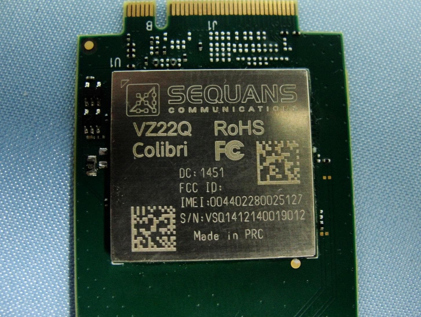 LTE Module - FCC ID COFVZ22Q - Universal Global Scientific Industrial Co., Ltd. (3)