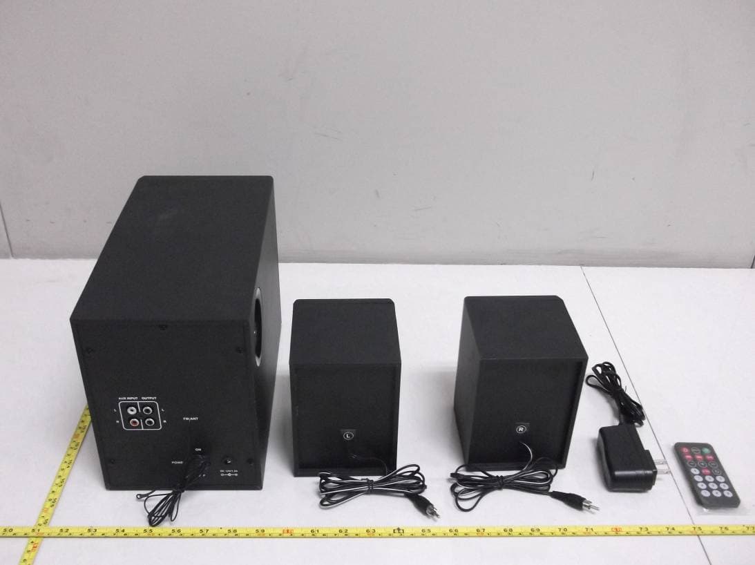 Bluetooth 2.1 Stereo Component Speaker System - FCC ID COMES-21010 - SHENZHEN AOB ELECTRONICS CO.,LTD