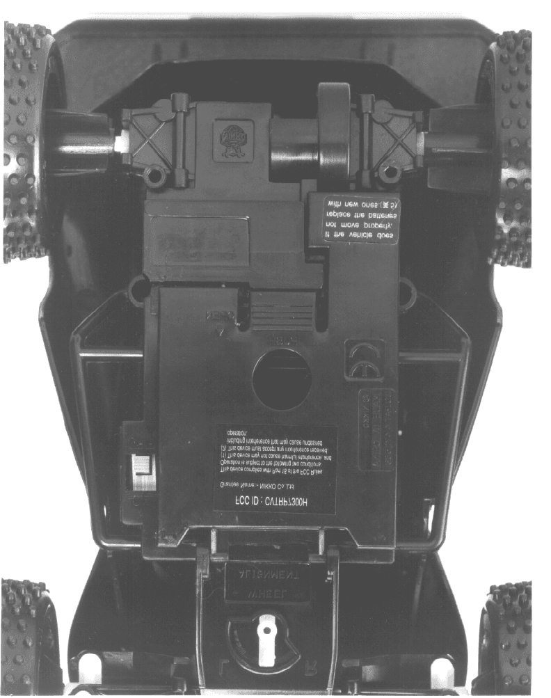 Radio Controlled Toy - FCC ID CVTRP7300H - Nikko Co Ltd (1)