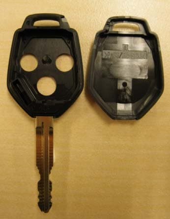 KEYLESS ENTRY SYSTEM (Hand Unit) - FCC ID CWTB1G077 - ALPS ALPINE CO., LTD.