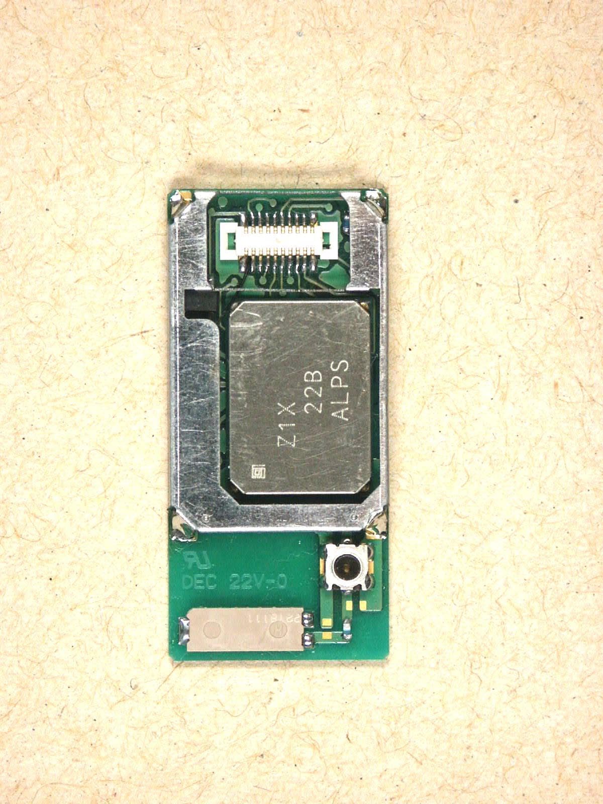 Bluetooth Transceiver Module - FCC ID CWTUGPZ1 - ALPS ALPINE CO., LTD.