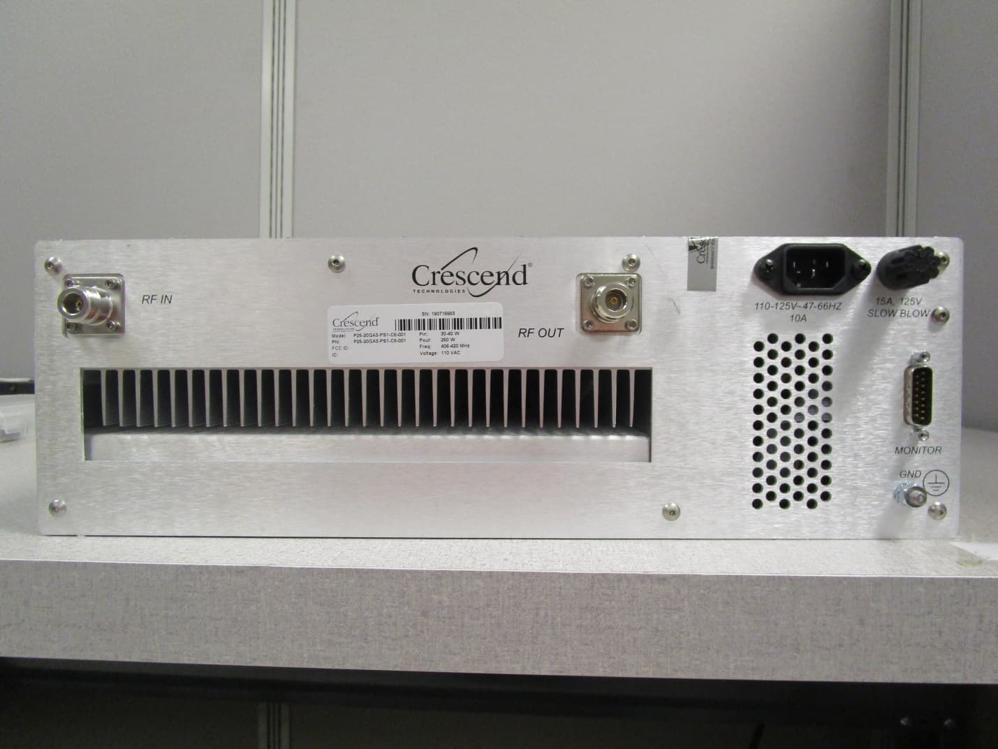 HIGH BAND HIGH POWER AMPLIFIER - FCC ID CWWP25XXHA3 - Crescend Technologies LLC (2)