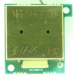 FM Modulator - FCC ID D6NLOWFMMOD1V1 - Navico Inc