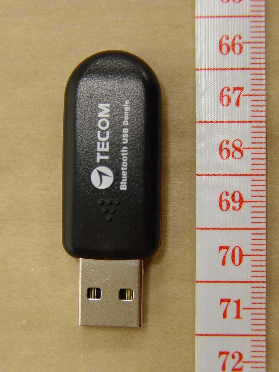 Bluetooth USB Dongle - FCC ID D6XBT3035 - Tecom Co Ltd