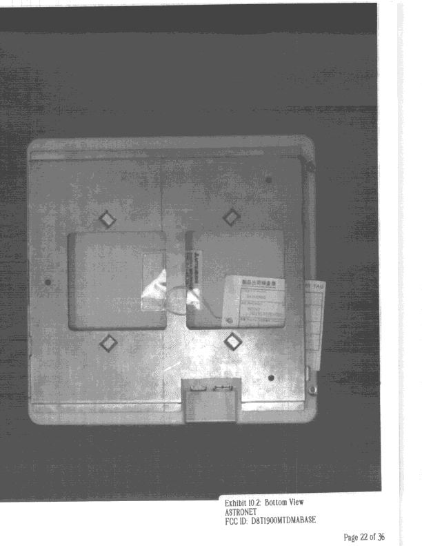 PCB - PCS Licensed Transmitter - FCC ID D8T1900MTDMABASE - Mitsubishi Wireless Communications Inc. (2)