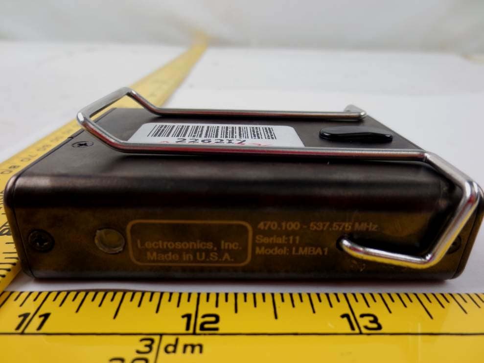 Wireless Microphone Transmitter - FCC ID DBZLMBA1 - Lectrosonics Inc (5)