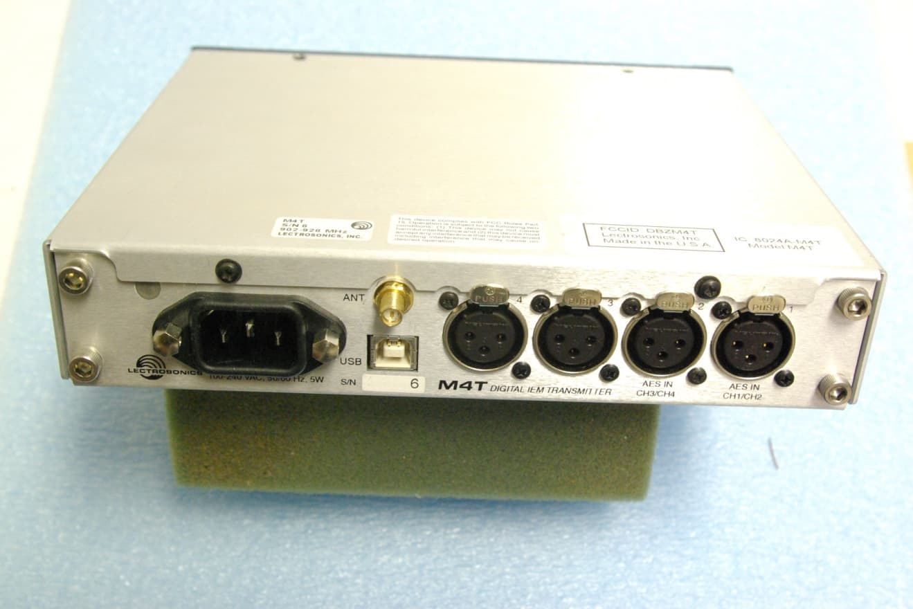 Digital Modulation Transmission System - FCC ID DBZM4T - Lectrosonics Inc (2)